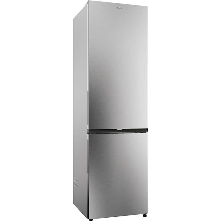 Candy Combina frigorifica Combina frigorifica Candy ECN2CQTEX206 | No Frost, 206cm, Clasa E, Inox, 59.5x66.7x205cm