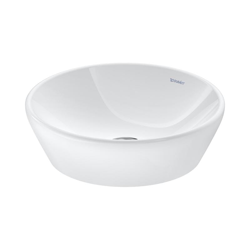 Duravit Lavoar Duravit, Washbowl 400 mm D-Neo round white,w/o.OF,w/o.TP, fix.incl., montare pe blat, o 400mm, rotund, alb