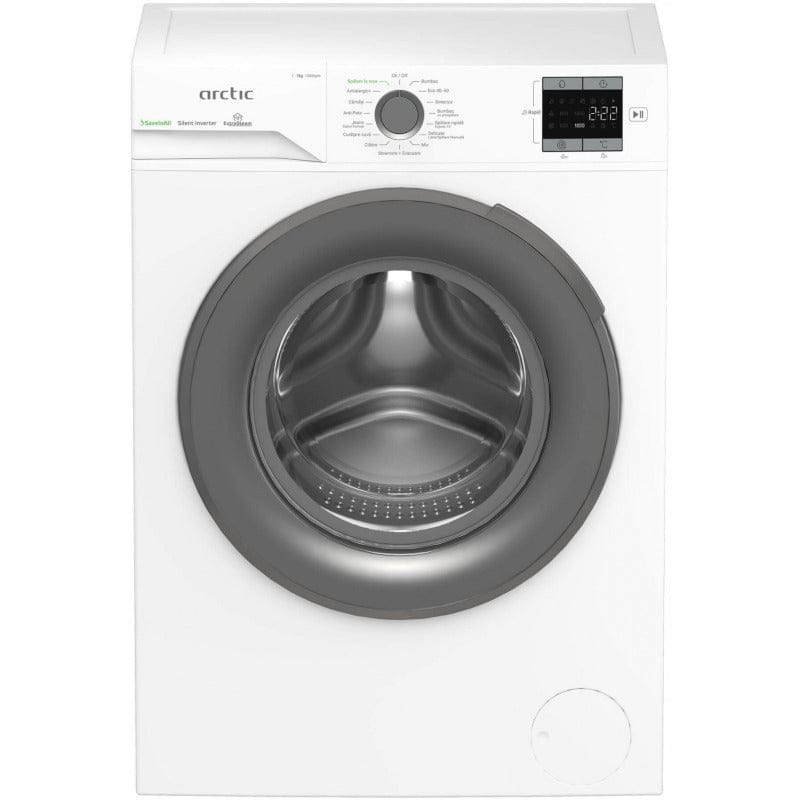 ARCTIC Masina de spalat rufe Masina de spalat rufe Arctic APLM1WFSU17210WG | 7kg, 1200rpm, Clasa A, Display, ExtraSteam, 60x49.6x84.5cm