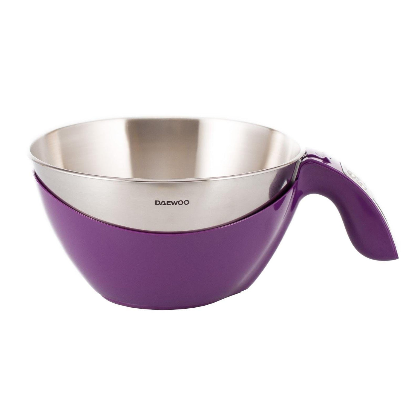 Daewoo SDA Cantar de bucatarie Cantar Bucatarie Daewoo SDA DKS45P | 5kg, Inox, Precizie 1g, Violet