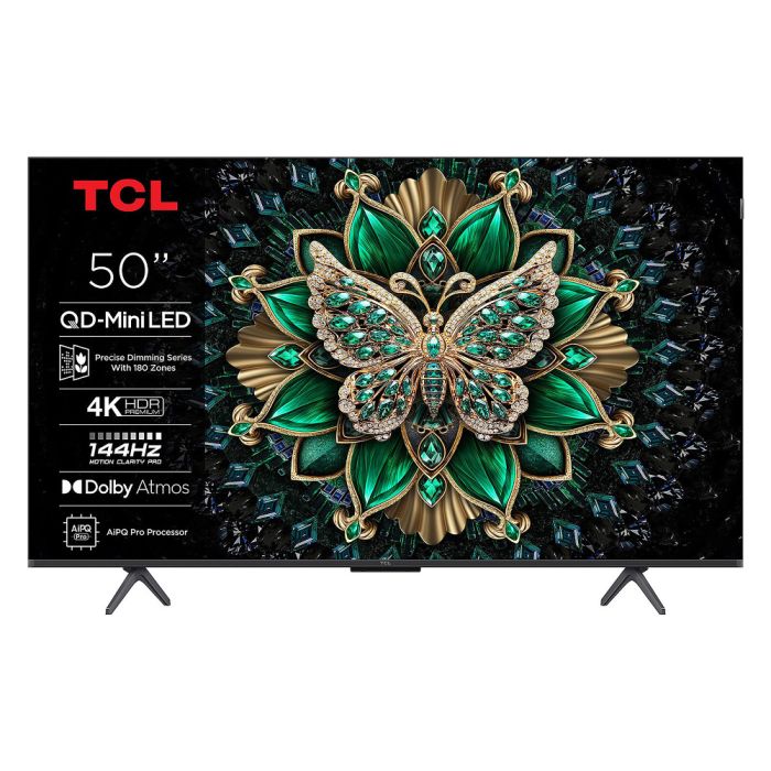Televizor TCL Mini LED 50C61K | 126 cm, Smart Google TV, 4K UHD, 120Hz