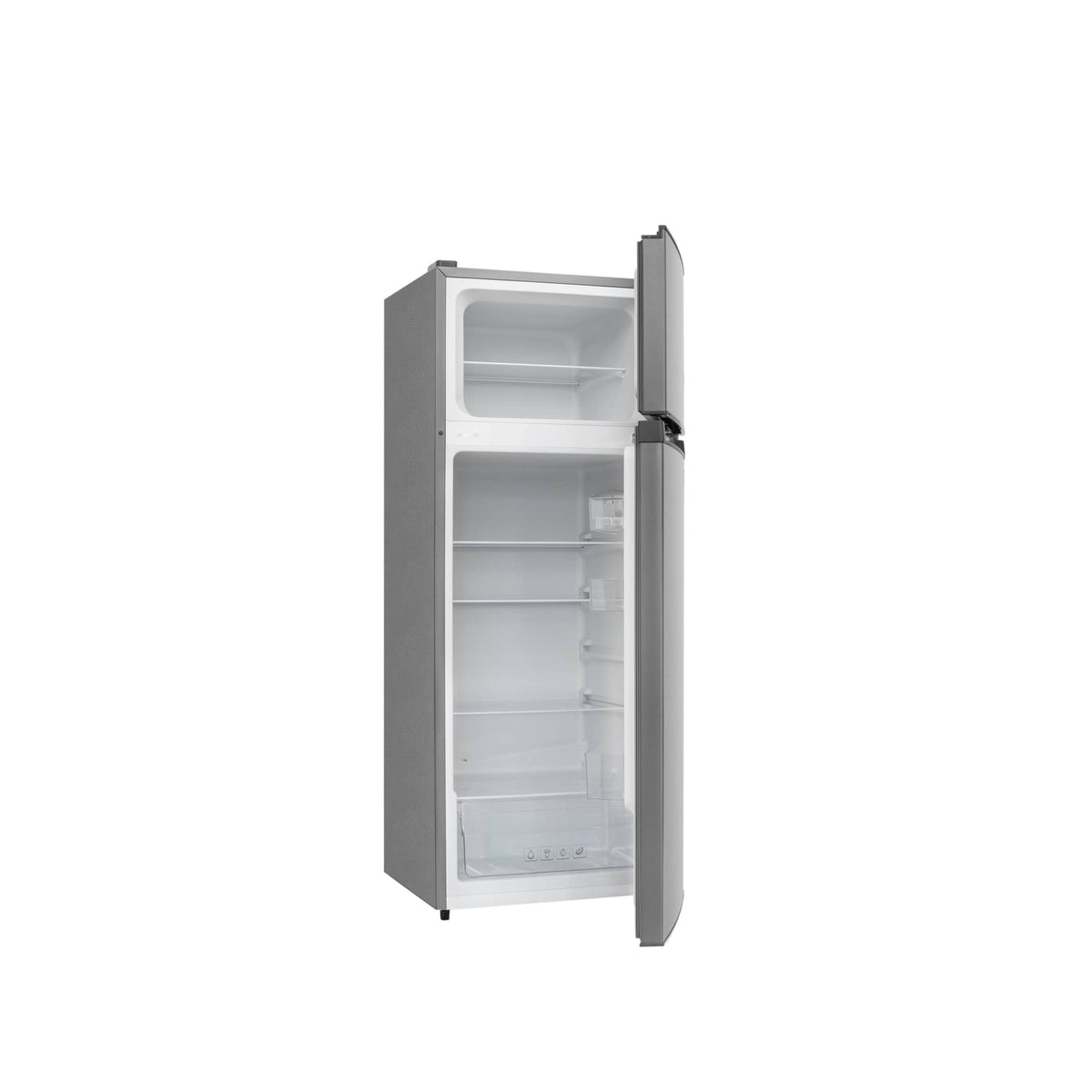 NobeLTek Frigider cu 2 usi Nobeltek Static, congelatorul sus, volum net 210 (168+42) litri, clasa E, Alb