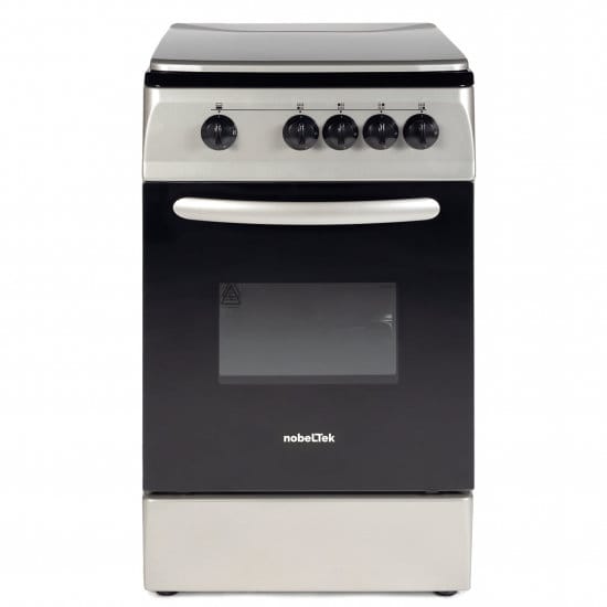 NobeLTek Cooking Aragaz Aragaz Nobeltek NLT 5601S/G1 | 50x60cm, Gaz, GPL+GN, Argintiu, 50x60x85cm