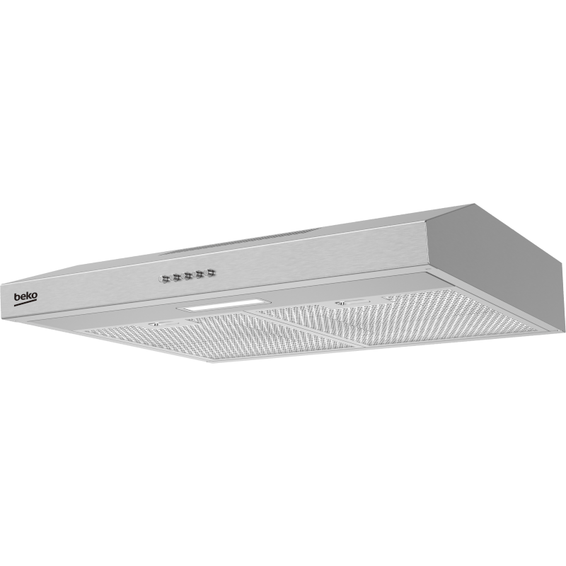 Beko Hota traditionala Hota Traditionala Beko HNS61222NAX | 60cm, 3 Viteze, 201m3/h, Argintiu