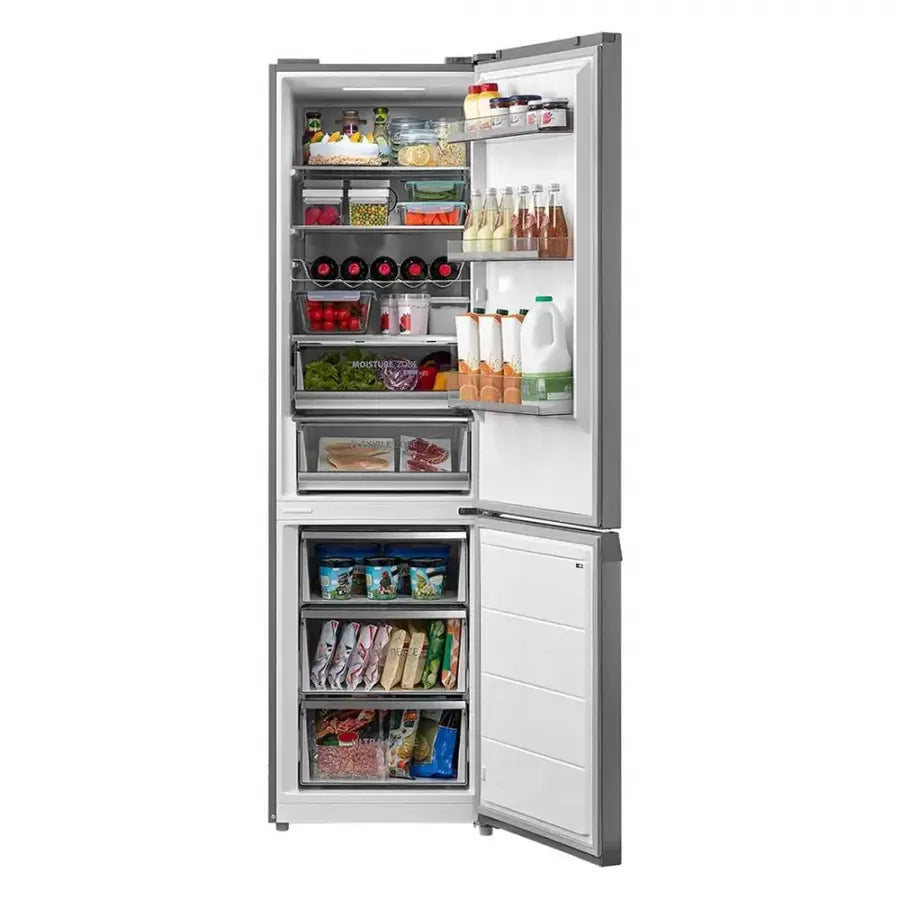 Toshiba Combina frigorifica Combina frigorifica Toshiba GR-RB500WE-PMJ(49) | 378L, No Frost, Clasa E, LED, Argintiu, 59.5x66x201cm