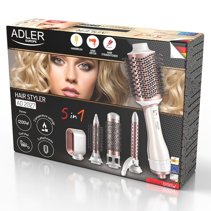 Adler Perie de par Perie Electrica Adler AD2027 | Hair Styler, 1200W, 5 in 1