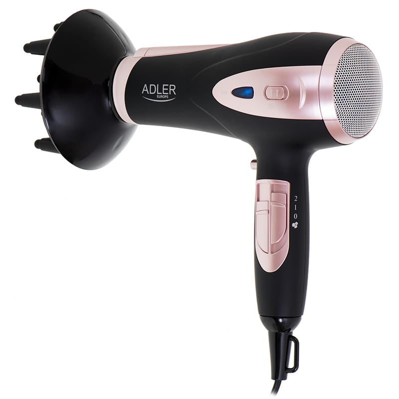 Adler Uscator de par Uscator de Par Adler AD2248B | 2200W, Ionizare, Negru