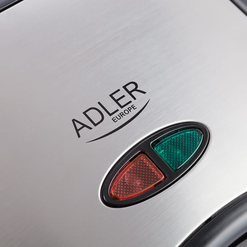 Adler Sandwich maker Sandwich Maker Adler AD3015 | 850W, Placute Antiaderente, Indicator Luminos