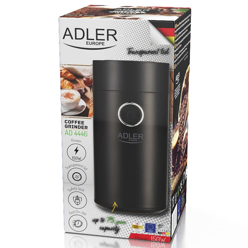 Adler Rasnita cafea Rasnita Cafea Adler AD4446BS | Negru