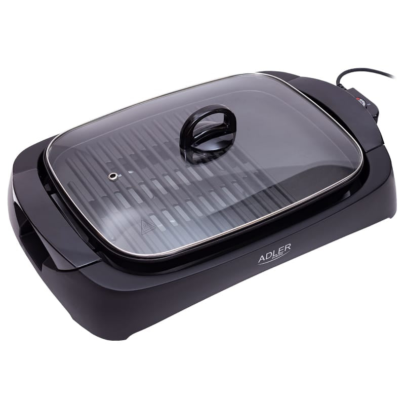 Adler Grill electric Grill Electric Adler AD6610 | 3000W, Cu Capac, Negru
