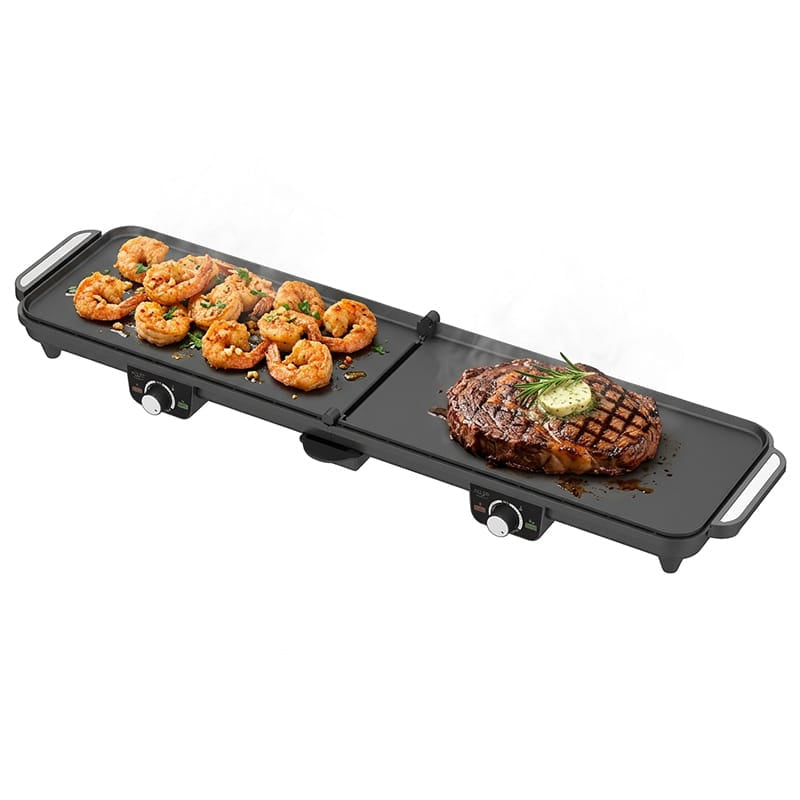 Adler Gratar electric Gratar Electric Adler AD6617 | 2 Placi, 3000W, Termostat Reglabil