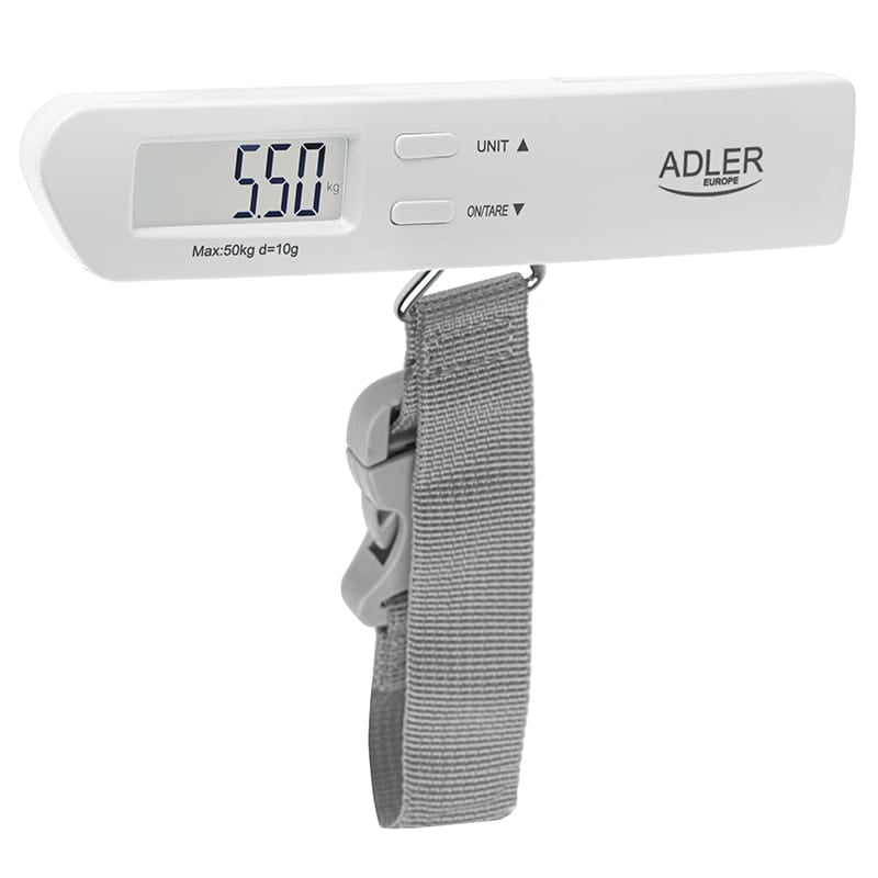 Adler Cantar bagaje Cantar Bagaje Adler AD8191 | Max 50kg, Digital, Alb