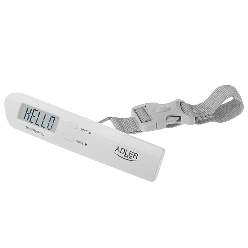 Adler Cantar bagaje Cantar Bagaje Adler AD8191 | Max 50kg, Digital, Alb