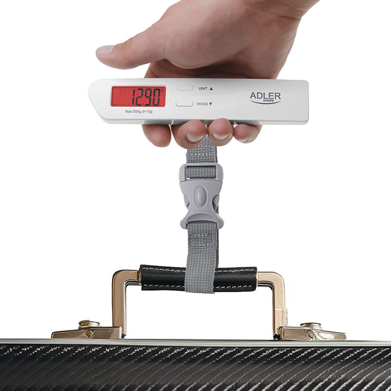 Adler Cantar bagaje Cantar Bagaje Adler AD8191 | Max 50kg, Digital, Alb