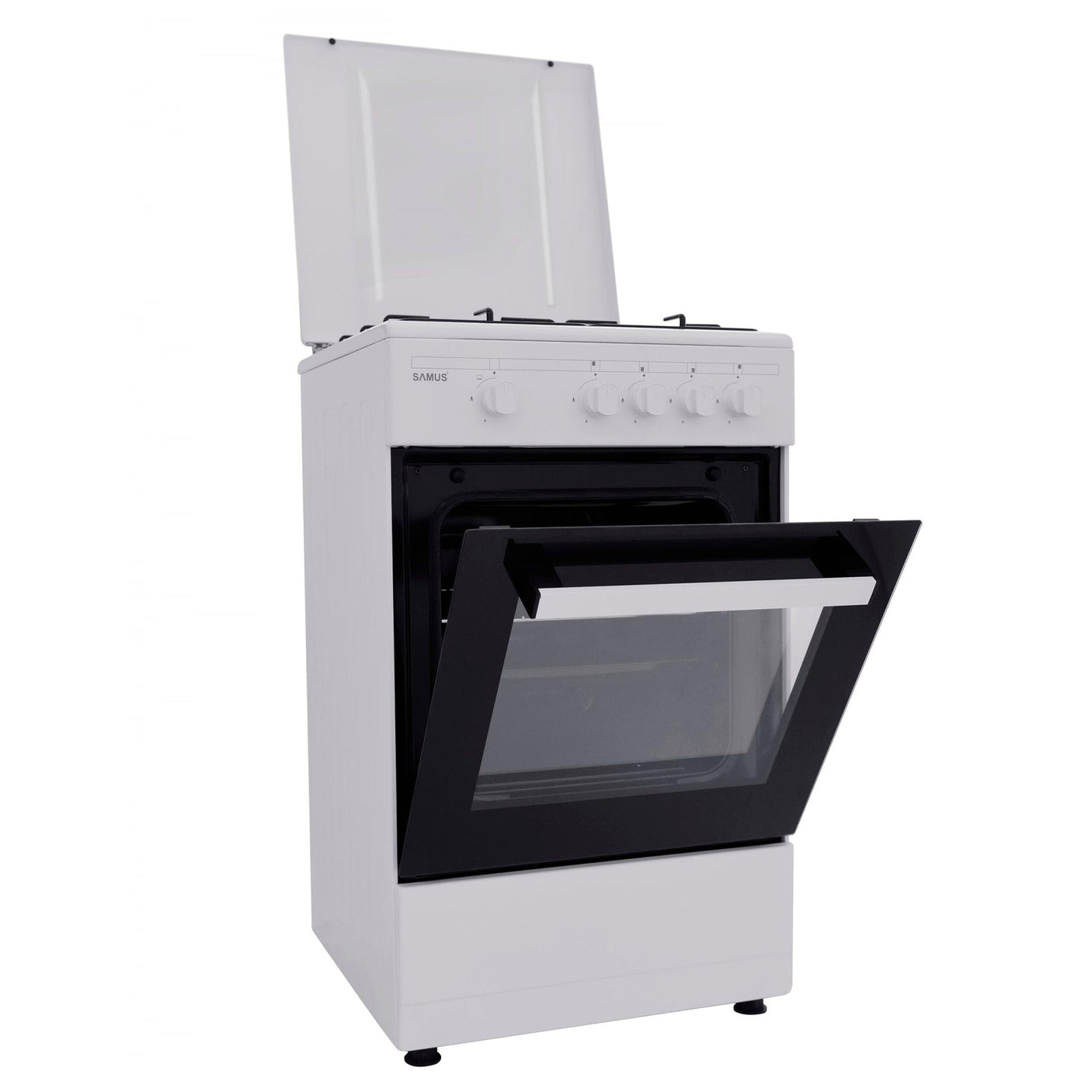 Samus Aragaz Aragaz Samus SM 450ABS | 4 Arzatoare, Gaz, Alb, 50x55x85cm