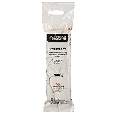 Koh-I-Nor Pasta de modelat Pasta Modelaj Koh-I-Noor B-131708 | 300g, Alb