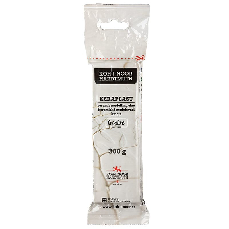 Koh-I-Nor Pasta de modelat Pasta Modelaj Koh-I-Noor B-131708 | 300g, Alb