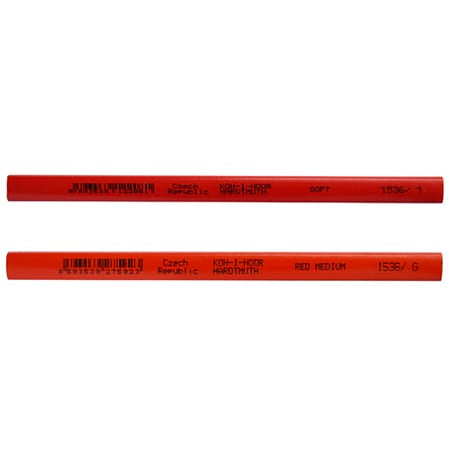 Koh-I-Nor Instrumente de scris Creion Grafit Tamplarie Koh-I-Noor B-CRT17.5 | 17.5 cm, Grafit