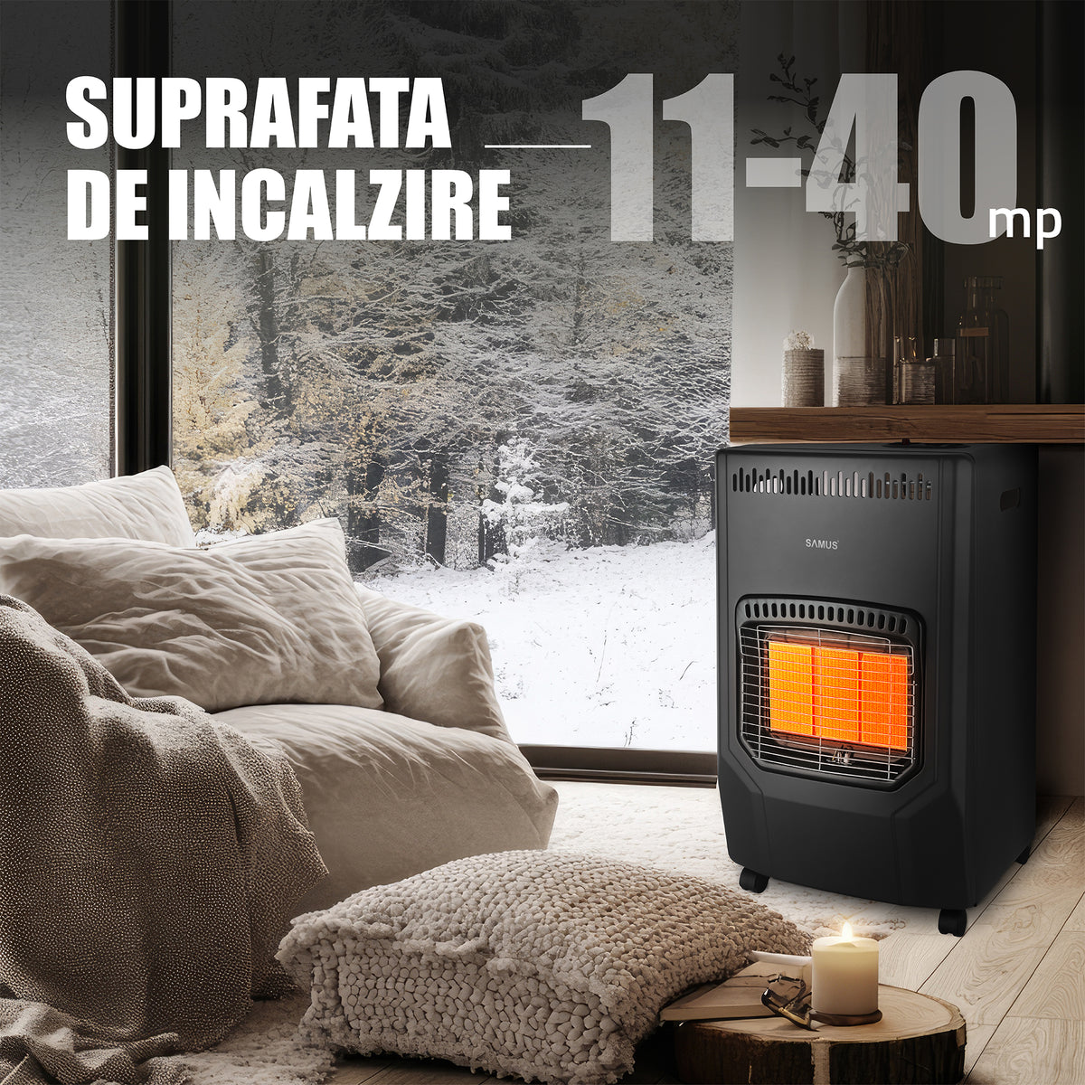 Soba pe gaz Samus RS423 | 15kg