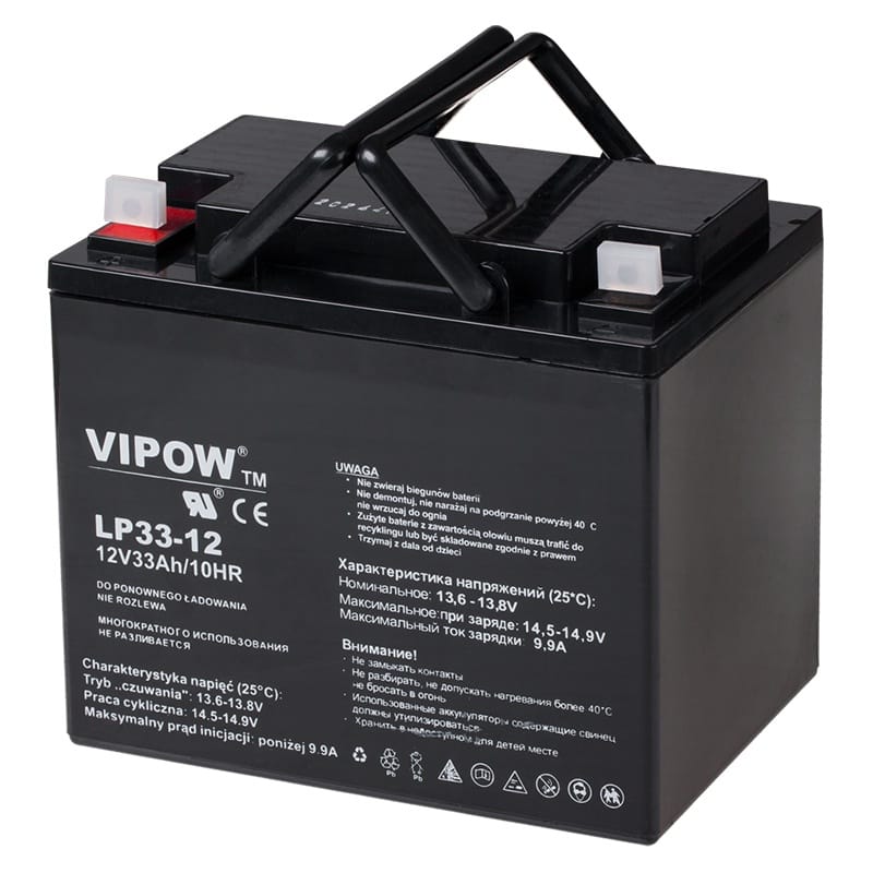 Vipow Acumulator Acumulator Vipow BAT0227 | AGM VRLA, 12V, 33Ah, Stationar