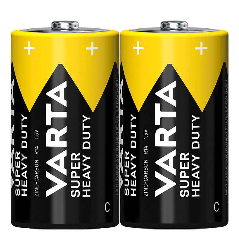 Varta BATERIE SUPER HEAVY DUTY R14 FOLIE 2 BUC VARTA