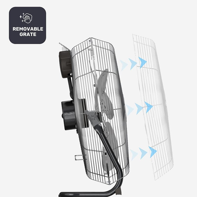 Black&Decker Ventilator Ventilator de Podea Black&Decker BD-BXEFF61E | 45cm, 3 Viteze, 120W