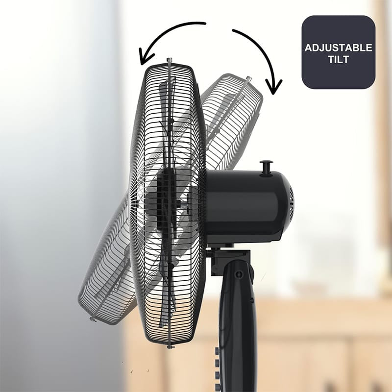 Black&Decker Ventilator Ventilator cu Picior Black&Decker BD-BXFS8000E | 40cm, 3 Viteze, Negru