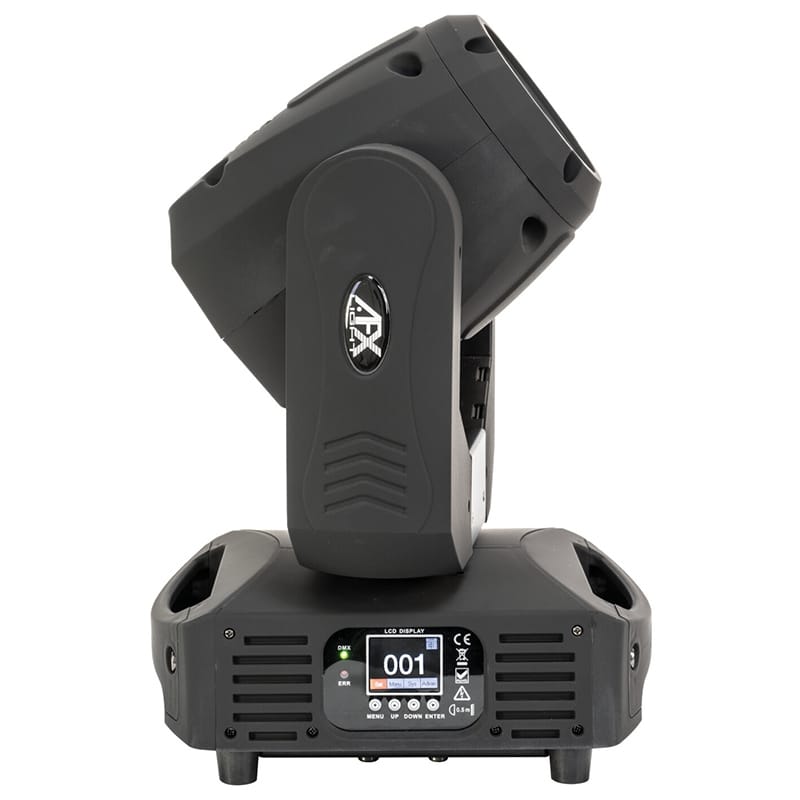 Afx Sir iluminat Moving Head AFX BEAM1R-MKII | 100W RGBW, Fascicul 5°, 12 Canale DMX, Prisma 8 Fete