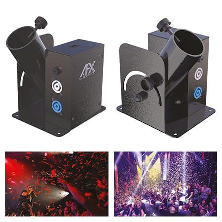Afx Accesorii evenimente Tun Confetti Electric AFX CONF-SHOOTER | 230V, 60W, 0-180°, 4-66m