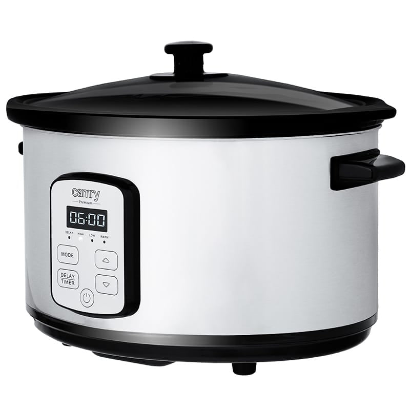 Camry Multicooker Slow Cooker Camry CR6414 | 4.7L, 200W, Digital, Ceramic Bowl