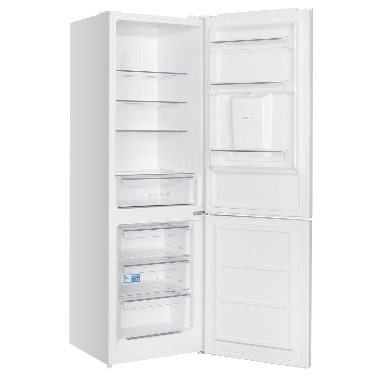 Combină Frigorifică Samus SCW396NFDE | 291L, Clasa E, Full No Frost