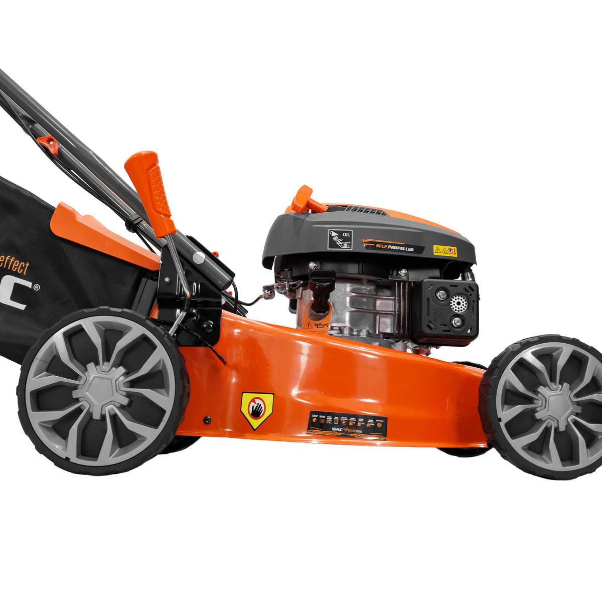 DAC Masina de tuns gazon Masina de tuns gazon DAC 110XR | 3.3 CP / 131 cc, Ducar, 4 timpi, Înălţimea de lucru 25-75 mm, 7 trepte