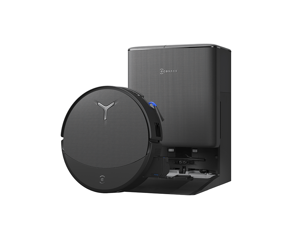 Ecovacs Aspirator robot Aspirator Robot Ecovacs DEEBOT T90 PRO OMNI | 30000Pa, OZMO ROLLER 3.0, ZeroTangle 4.0, Black