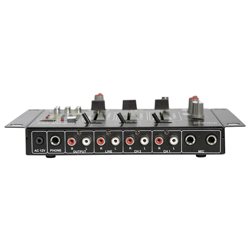 Ibiza Sound Mixer Mixer Audio Ibiza Sound DJ21USB-MKII | 7 Canale, USB/MP3, Phono/Line, VU-metru LED