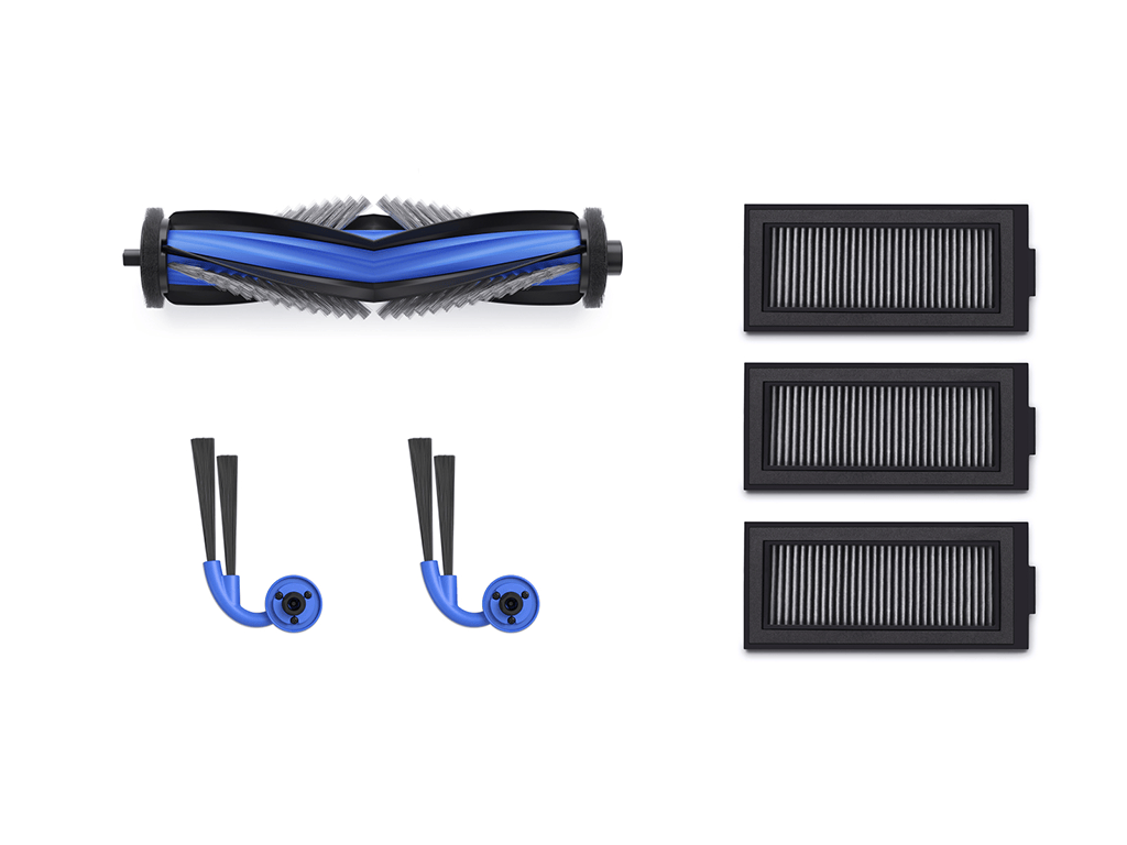 Ecovacs Accesorii aspirator Kit Accesorii Ecovacs DKT060223 | X11 Family, 1 Perie Principala, 2 Perii Laterale, 3 Filtre