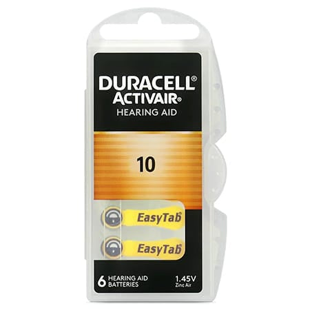 Duracell BATERIE AUDITIVA DURACELL 10 BLISTER 6 BUC