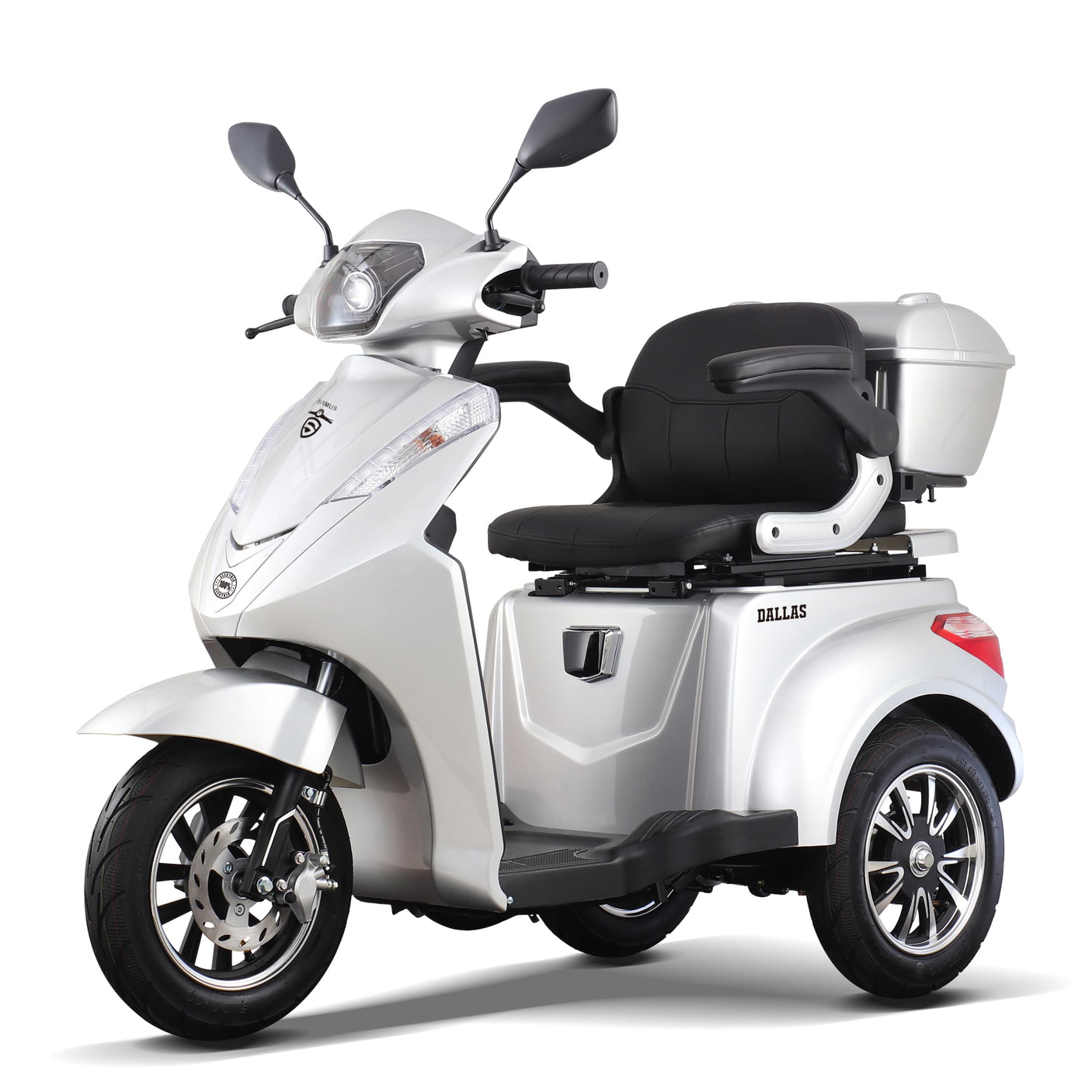 Samus Trotineta electrica Trotineta Electrica Samus Dallas-3R1-10T1000-60V20-Silver | 1000W, 60V, 20Ah, Argintiu