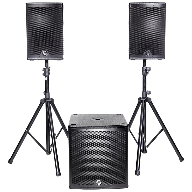 Elokance Boxe Sistem Sonorizare Elokance ELO 800 MK2 | Subwoofer 15", 2 Boxe 10", 800W RMS, Bluetooth, DSP