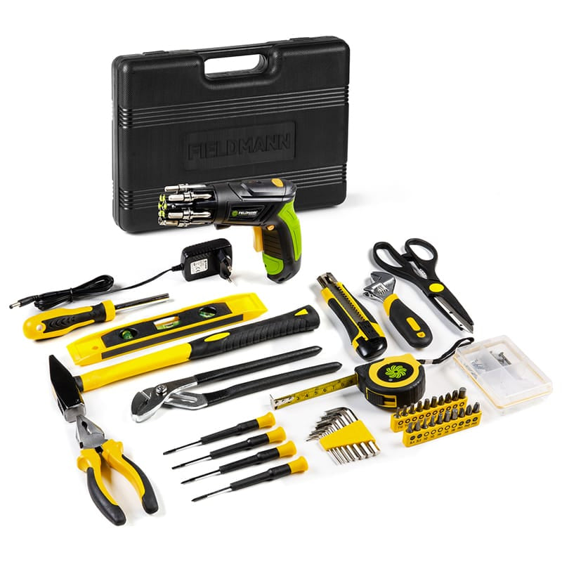 Fieldmann Trusa scule Trusa Scule Fieldmann FDG5018-108 | Cu Surubelnita Electrica