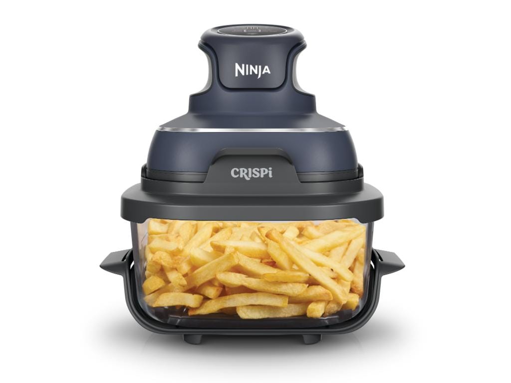 NINJA Friteuza portabila Ninja CRISPi 4-in-1, 1.4L+3.8L2x recipiente sticla, gri