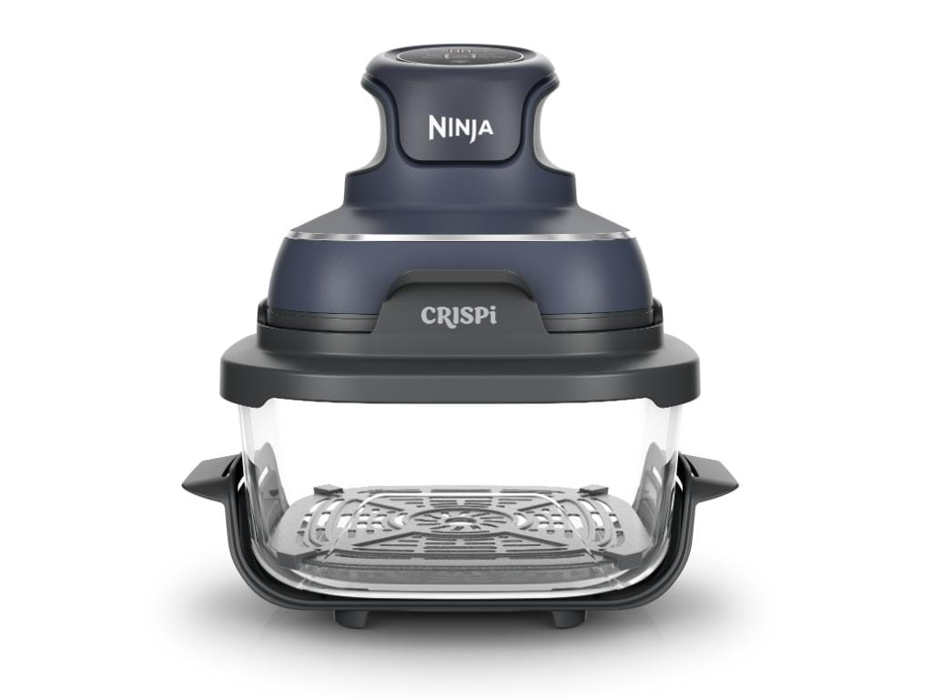 NINJA Friteuza portabila Ninja CRISPi 4-in-1, 1.4L+3.8L2x recipiente sticla, gri