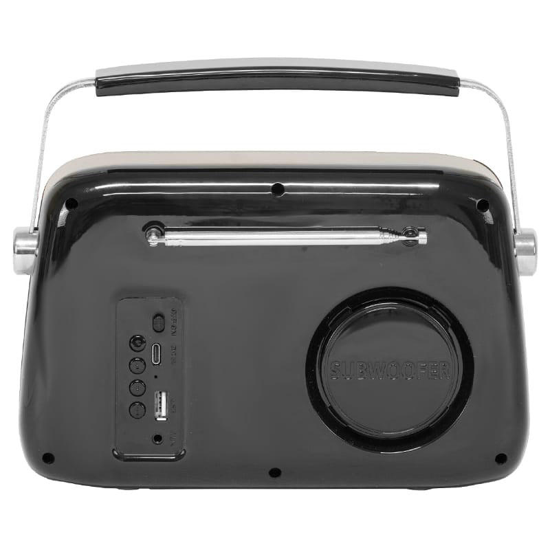 Madison Radio portabil Radio Portabil Madison FREESOUNDBK40 | Vintage, FM/DAB, Bluetooth, 4W