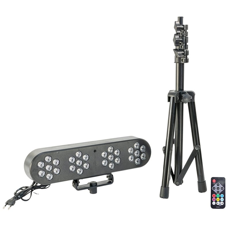 Party Sistem de iluminare Sistem Iluminat Disco Party FUNLED | 4x PAR RGBW, 4x7x1W, Trepied, Telecomanda