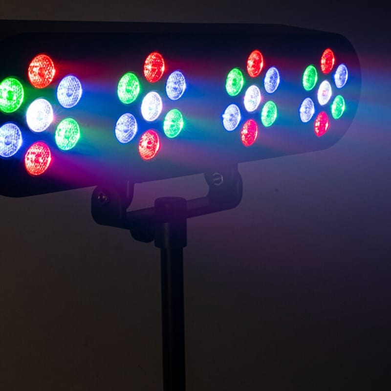 Party Sistem de iluminare Sistem Iluminat Disco Party FUNLED | 4x PAR RGBW, 4x7x1W, Trepied, Telecomanda