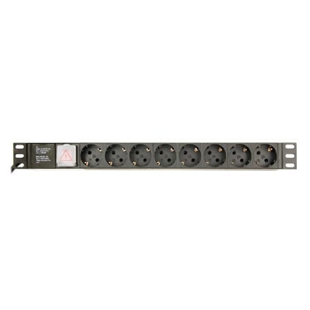 Gembird Accesorii rack PDU Rack Gembird G-EGPDU014 | 1U, 8 Prize, 3680W, Cablu 3m