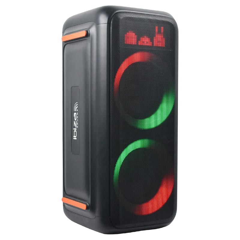 Ibiza Sound Boxa Bluetooth Boxa Portabila Ibiza Sound GRAFFIK600 | 2x8", 300W, Bluetooth TWS, LED