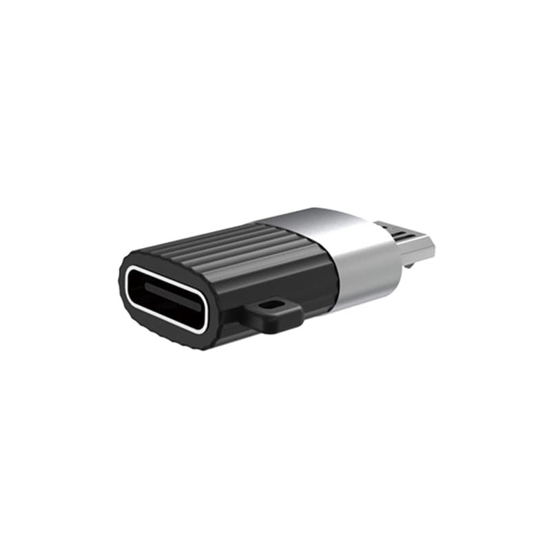 Xo Adaptor USB Adaptor Xo GSM102885 | Micro USB la USB-C, Negru