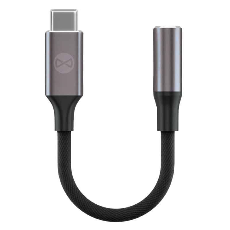 Forever Accesorii audio profesional Adaptor Audio Forever GSM184537 | USB-C la Jack 3.5mm