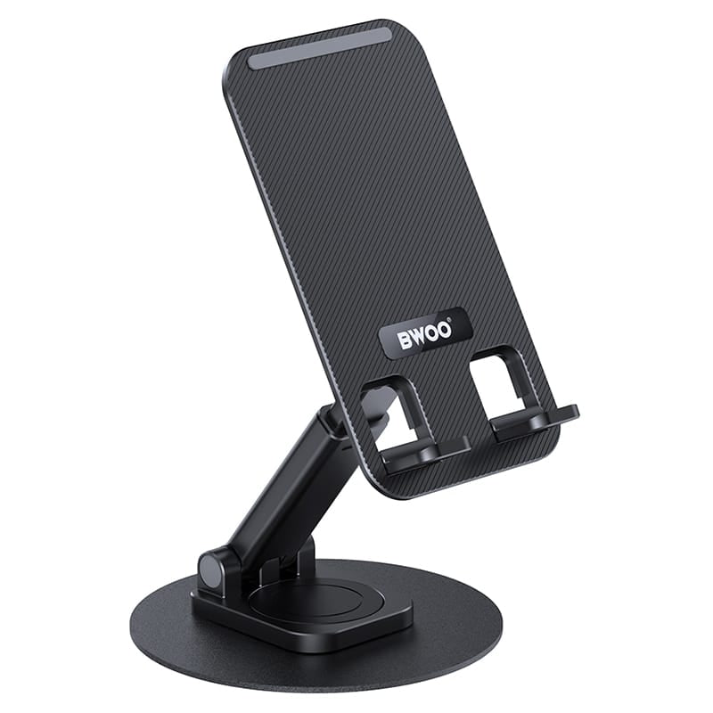 Bwoo Suport telefon Suport Birou Bwoo GSM194968 | Rotativ, Telefon, Negru