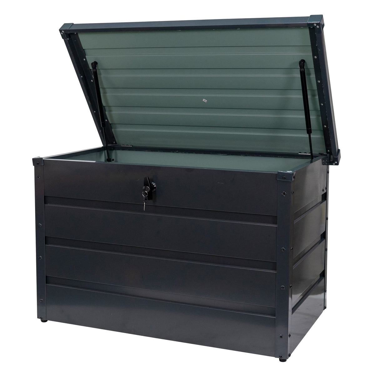 Ruris Cutie depozitare Cutie depozitare RURIS SmartYD 100M | Volum 300 L, Locatie de utilizare Exterior/Interior, Culoare Gri antracit
